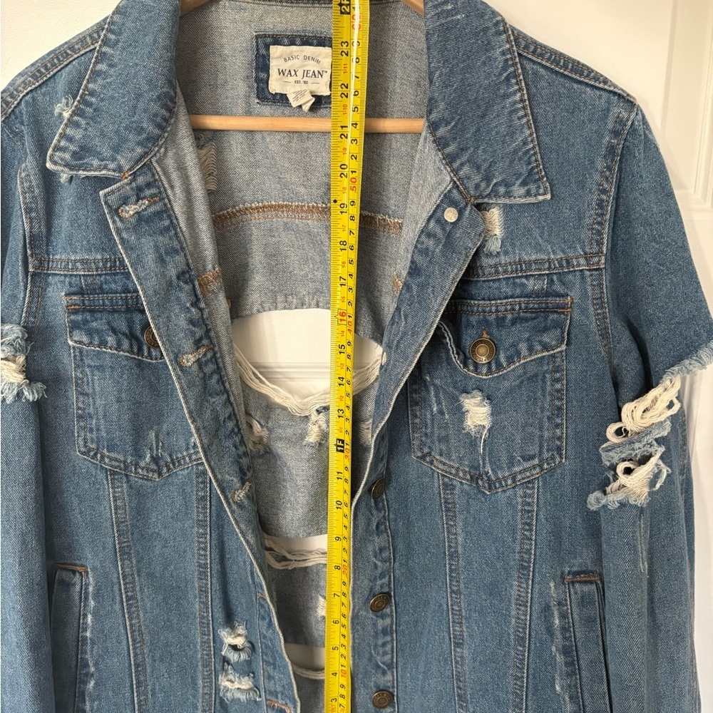 Wax Jean Classic Blue Denim Jacket - Picture 6 of 8